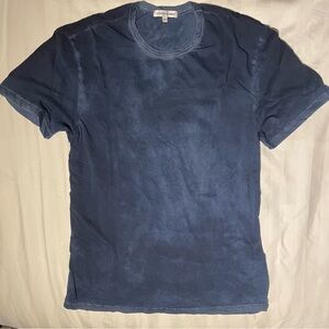 Navy Blue Cotton Citizen Tee Shirt